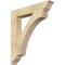 Ekena Millwork Legacy Traditional Rough Sawn Bracket, Douglas Fir, 6"W x 38"D x 42"H BKT06X38X42LEC01RDF - alternate 1